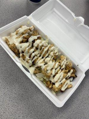 Chicken shawarma bowl