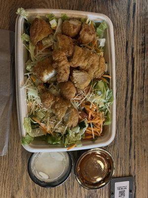 Fried Chicken House Salad