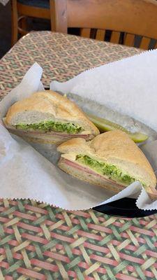 Ham & Swiss on Cuban!