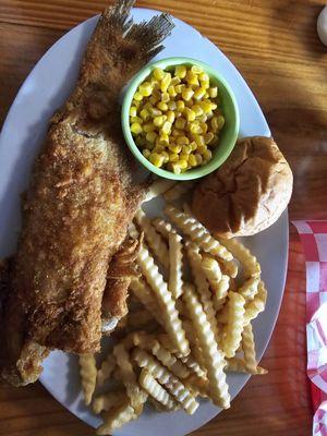 Catfish Dinner Platter