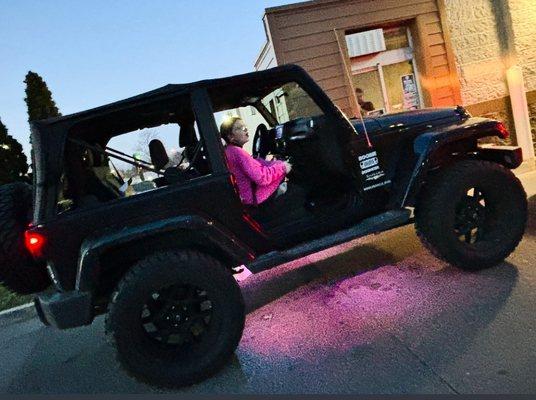 Under light ground effects