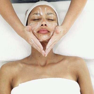 Facial with massage