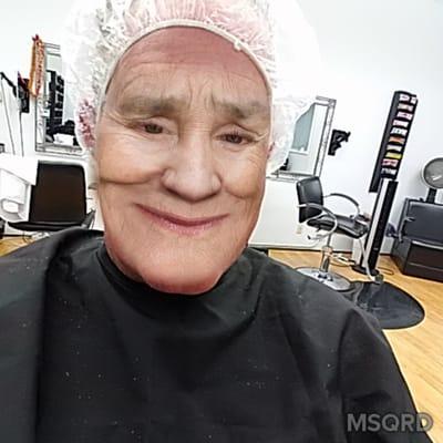 Oh my goodness I've made a mess in my pants while my hair was getting done