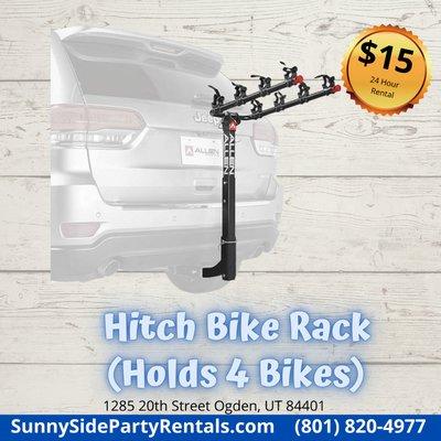 Hitch Bike Rack $15/day