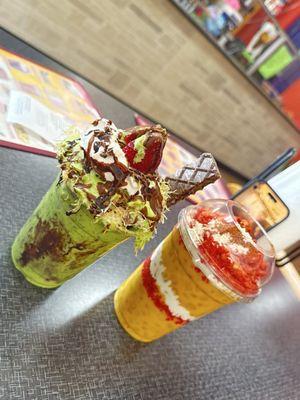 The Strawberry Dubai Chocolate Cup The Esquites Chico / Small Corn in a Cup