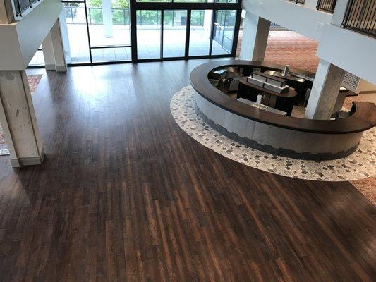 Spectra Contract Flooring job