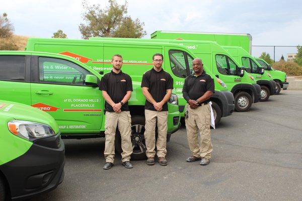 Our team of production managers, crew chiefs, and technicians are always here to help for emergency water damage. Call us at 916-933-3890.