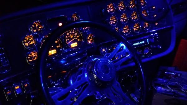 Received first place at the truck show.