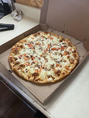 Chicken Ranch Pizza