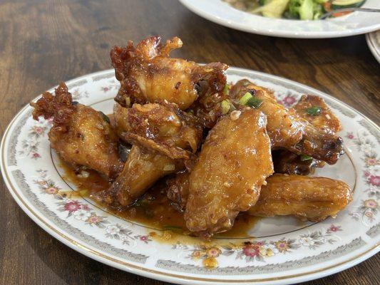 Chili honey wings