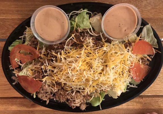 Pulled pork salad special Sauce