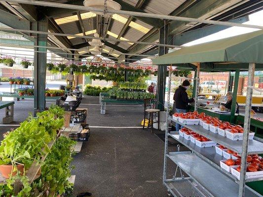 A nice big outdoor market, with inside shopping!!!