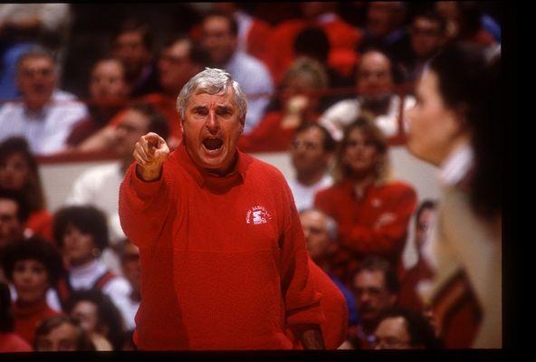 The legendary Robert Montgomery Knight, better known as Bobby Knight.