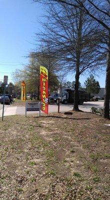 Before Rail Road, turn right, in Dealer Supply Company, and keep going all the way to the back, for suite 112.