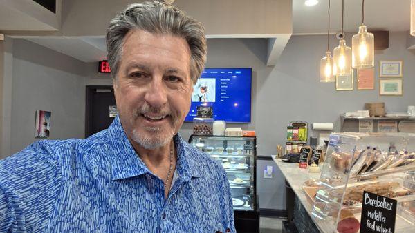 ROSARIO S. CASSATA AT SEA CLIFF GALETERIA IN SEA CLIFF, NY.