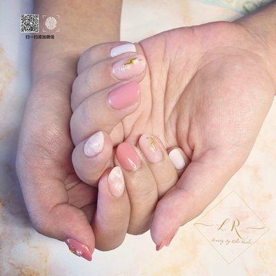 We can draw art design even for the short nails