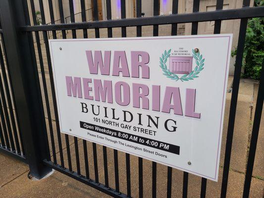 War Memorial Building