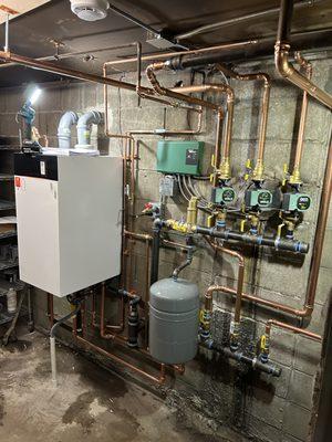 95% efficiency Viessmann gas boiler