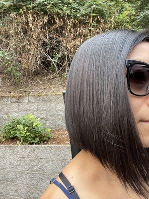 A Line bob- sleek and stylish - thanks Elaine