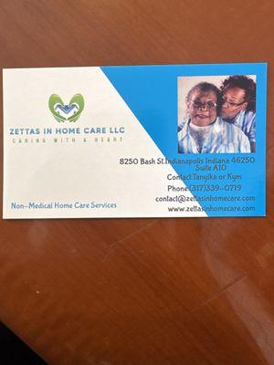Zetta's In Home Care