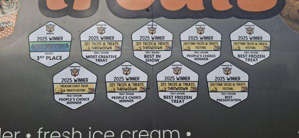 TenneSteve is so clever! Rolled ice cream! Clever Treats! Yum times at the Tacos & Treats Festival