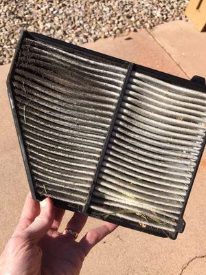 Engine air filter they said was fine.