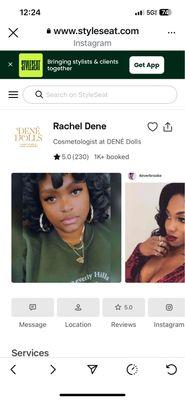 TOP PRO/5 start rated pro @ Styleseat.com/denedolls