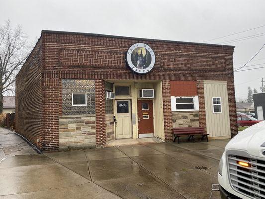 New sign on the front!