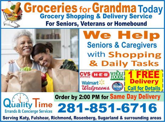 Quality Time Errands & Concierge Services