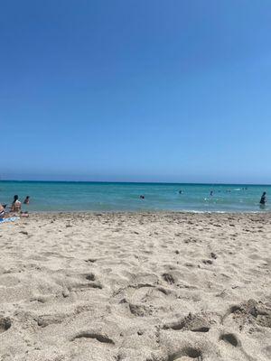 Private beach access.