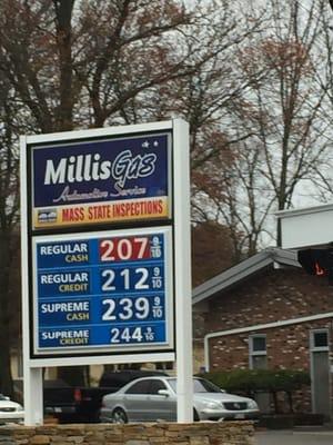 Millis Gas And Automotive Service