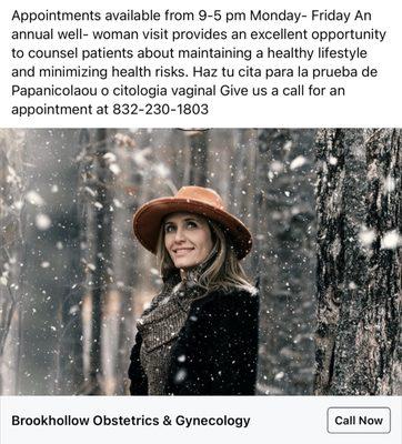 Well woman information