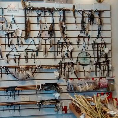 Navajo Artifacts and Dreamcatchers