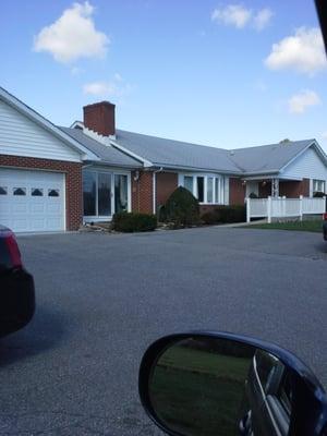 Front entrance Family Dental, Dr. Clesner