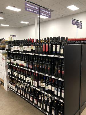 Just a glimpse of our Kosher wine selection!