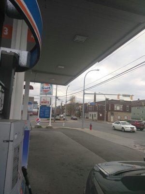 I haven't gotten anything but gas from here thus far.