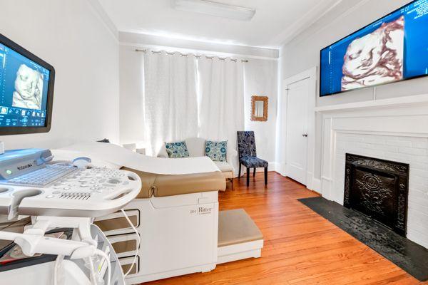 Enjoy watching your little one while in our relaxing, inviting studio.