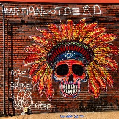 Baron batch with this amazing mural