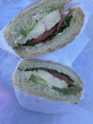 Grilled Chicken Avocado Sandwich