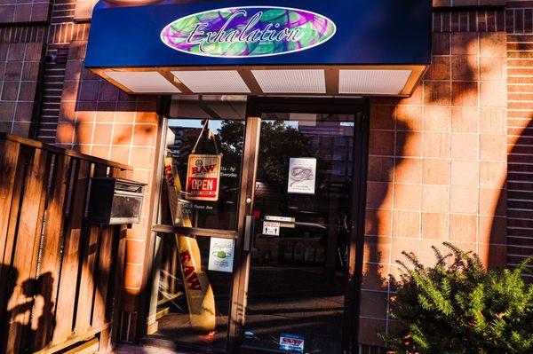 Front door and awning