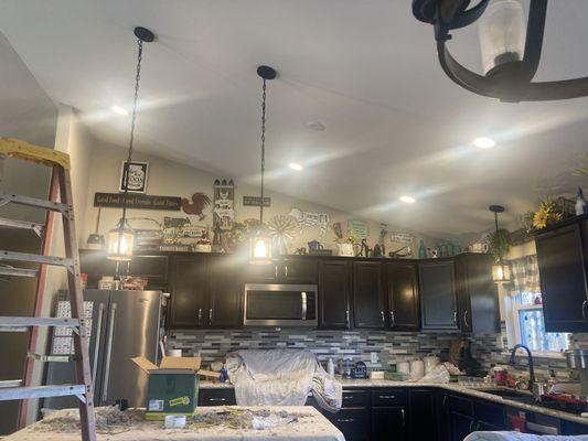 Frankie at Bates Electric did a fantastic job installing my kitchen lights and fixtures!!! Thank you Bates Electric AAA rated