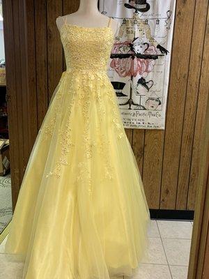 Prom dress alterations.