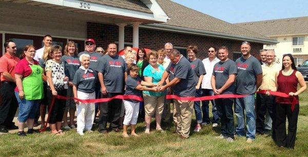 Ribbon Cutting of our new office!