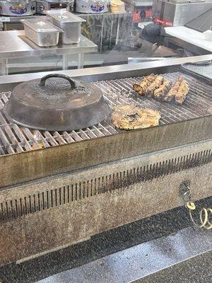 Souvlaki grill