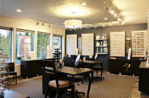 Our newly remodeled optical features a fabulous selection of frames to suit any taste or lifestyle.