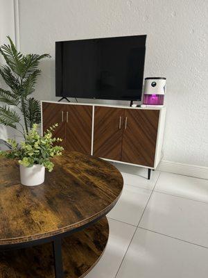 Open floor plan: living space / kitchen