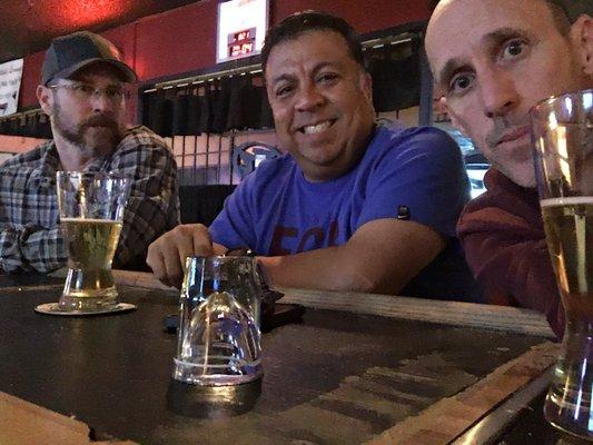 Nothing like spending the night before Front Sight with my boys, Rolling Rock, and whiskey.