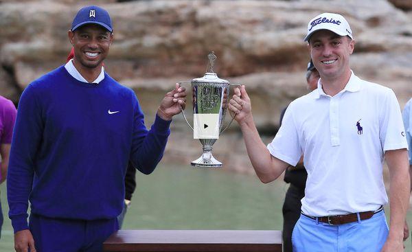 Tiger Woods and Justin Thomas won the Payne's Valley Cup.