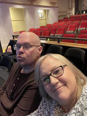 Getting ready for the play