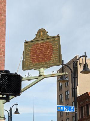 Birth of Truth in Advertising Historical Marker